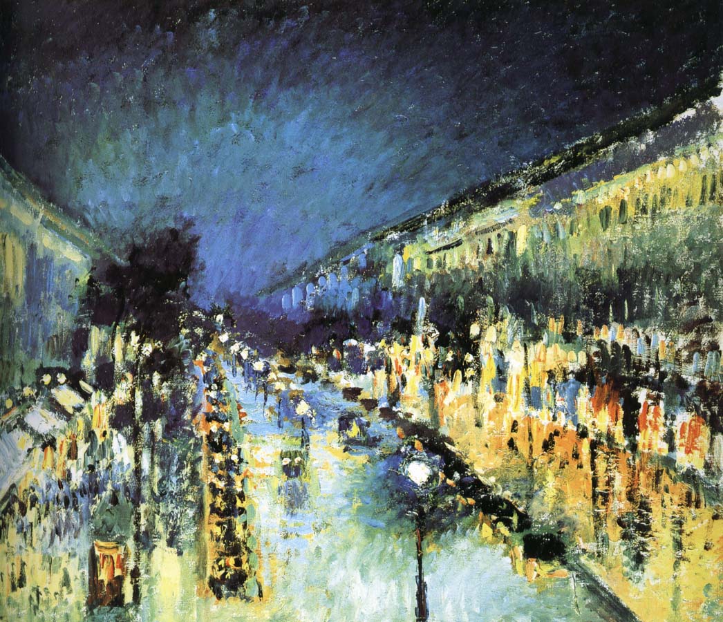 Montmartre Street Night